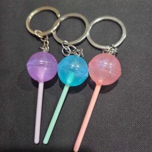 Lollipop bag charm/Keychain